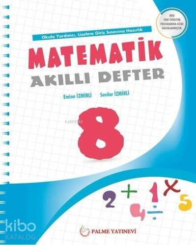 Palme Yayınları 8. Sınıf LGS Matematik Akıllı Defter Palme - 1