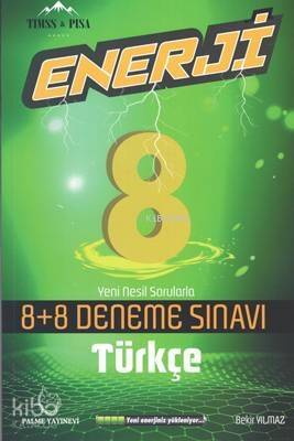 Palme Yayınları 8. Sınıf LGS Türkçe Enerji 8+8 Deneme Sınavı Palme - 1