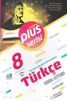 Palme Yayınları 8. Sınıf LGS Türkçe Plus Serisi Soru Kitabı Palme - 1