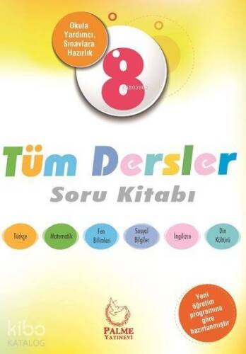 Palme Yayınları 8. Sınıf Tüm Dersler Soru Kitabı Palme - 1