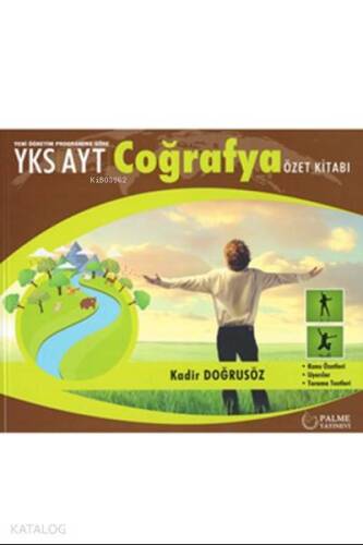 Palme Yayınları AYT Coğrafya Özet Kitabı Palme - 1