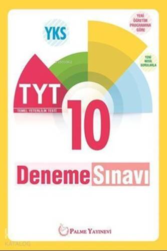 Palme Yayınları TYT 10 Deneme Sınavı Palme - 1