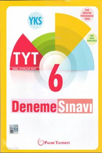 Palme Yayınları TYT 6 Deneme Sınavı Palme - 1