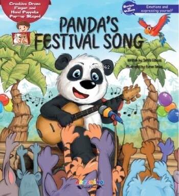 Panda’s Festival Song;Creative Drama Finger and Hand Puppets Pop-up Staged - 1