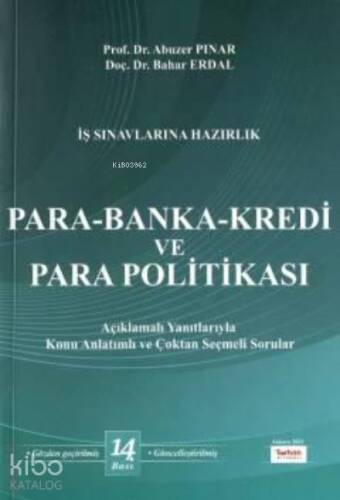 Para – Banka – Kredi ve Para Politikası - 1