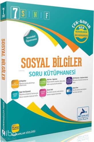 Paraf Yayınları 7. Sınıf Sosyal Bilgiler Soru Kütüphanesi Paraf - 1