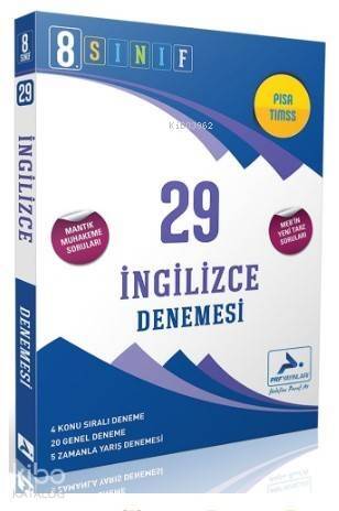 Paraf Yayınları 8. Sınıf LGS İngilizce 29 Deneme Paraf - 1