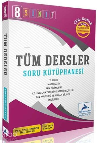 Paraf Yayınları 8. Sınıf LGS Tüm Dersler Soru Kütüphanesi Paraf - 1