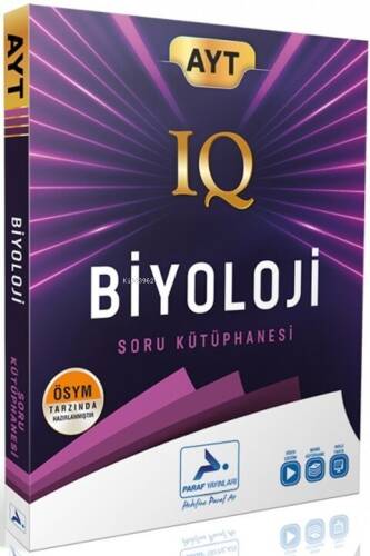 Paraf Yayınları AYT Biyoloji IQ Soru Kütüphanesi - 1