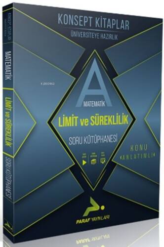 Paraf Yayınları AYT Limit ve Süreklilik Soru Kütüphanesi - 1