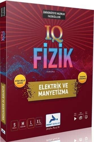 Paraf Yayınları IQ Fizik Elektrik ve Manyetizma Soru Kütüphanesi - 1