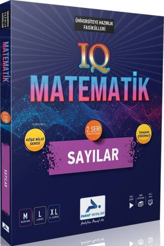 Paraf Yayınları IQ Matematik 2. Seri Sayılar Soru Kütüphanesi - 1