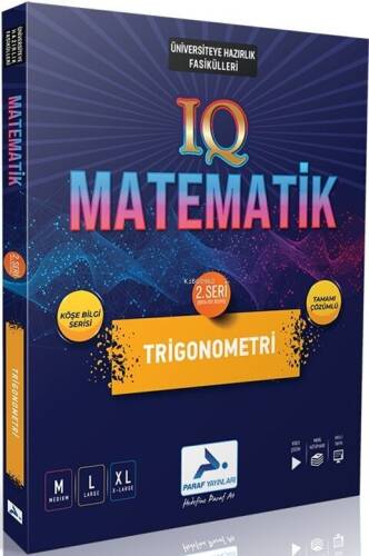 Paraf Yayınları IQ Matematik 2. Seri Trigonometri Soru Kütüphanesi - 1