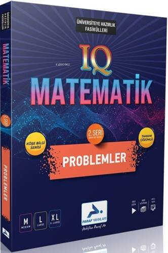 Paraf Yayınları IQ Matematik Problemler 2. Seri Soru Kütüphanesi - 1