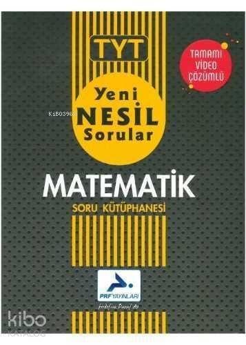 Paraf Yayınları TYT Matematik Yeni Nesil Tamamı Video Çözümlü Soru Kütüphanesi Paraf - 1