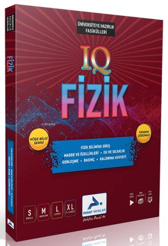 Paraf YKS TYT AYT Fizik IQ Fizik Bilimine Giriş Soru Kütüphanesi - 1