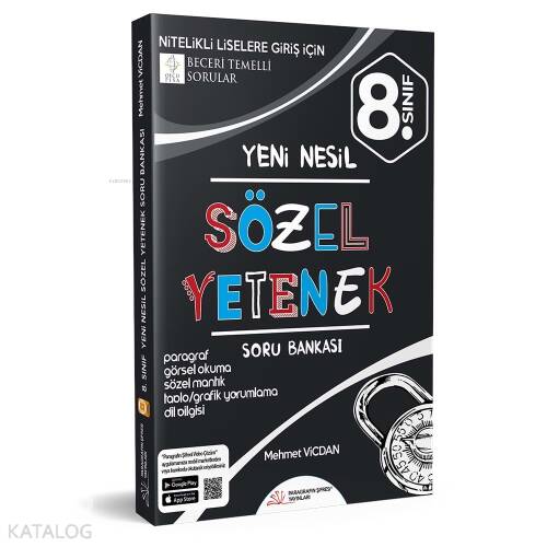 Paragrafın Şifresi 8. Sınıf Yeni Nesil Sözel Yetenek Soru Bankası - 1