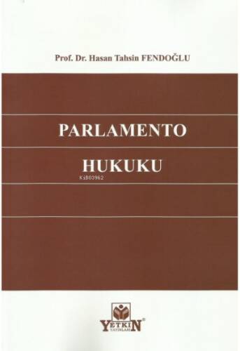 Parlamento Hukuku - 1