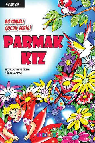 Parmak Kız - Boyamalı Çocuk Serisi - 1