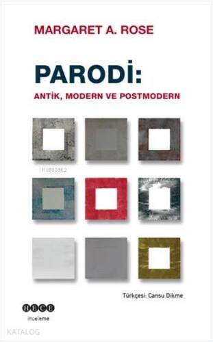 Parodi; Antik, Modern ve Postmodern - 1