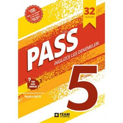 PASS 5 - 32 adet yeni nesil LGS deneme sınavı - 1