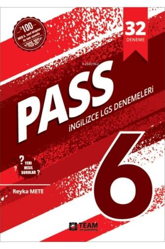 PASS 6 - 32 adet yeni nesil LGS deneme sınavı - 1