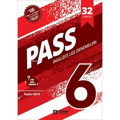 PASS 6 - 32 adet yeni nesil LGS deneme sınavı - 1