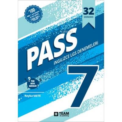 PASS 7 - 32 adet yeni nesil LGS deneme sınavı - 1