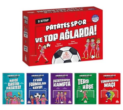 Patatesspor Ve Top Ağlarda (5 Kitap+Soru Kitapçığı) - 1