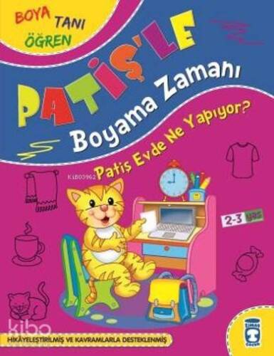 Patiş Evde Ne Yapıyor?; Patişle Boyama Zamanı - 1