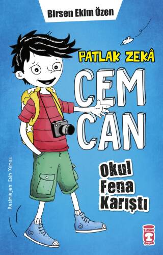 Patlak Zekâ Cemcan ;Okul Fena Karıştı (Fleksi Cilt) - 1