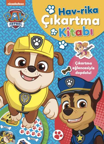 Paw Patrol ;Hav-rika Çıkartma Kitabı - 1