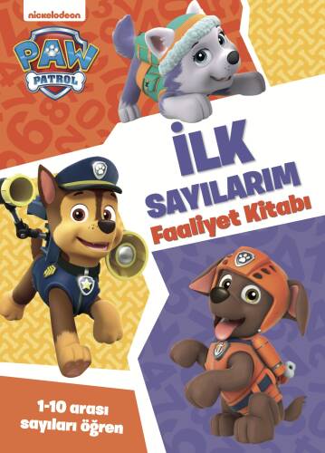 Paw Patrol İlk Sayılarım Faaliyet Kitabı - 1