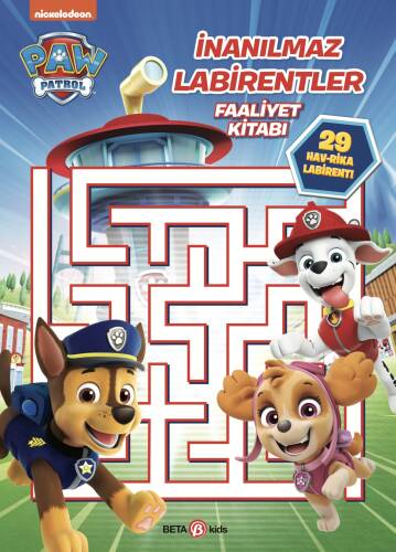 Paw Patrol İnanılmaz Labirentler Faaliyet Kitabı - 1