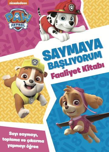 Paw Patrol Saymaya Başlıyorum Faaliyet Aktivite Kitabı - 1