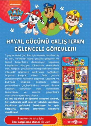 Paw Patrol Stantlı Ürünler (90 Kitap) - 1