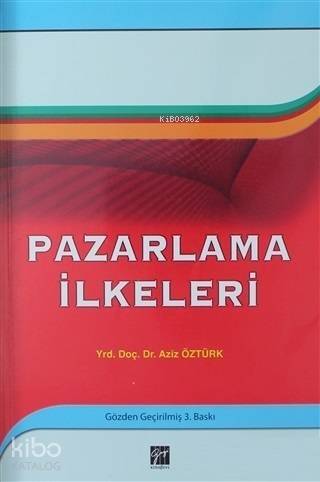 Pazarlama İlkeleri - 1