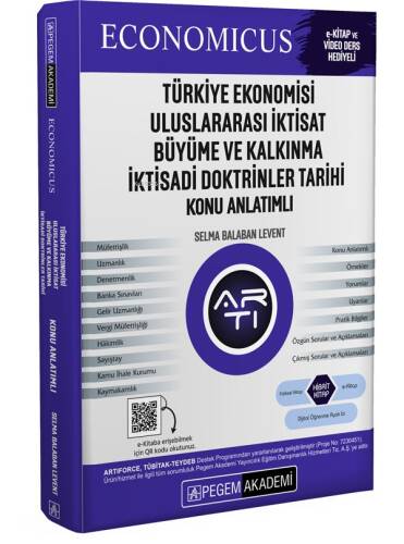 Pegem Akademi Yayıncılık KPSS A Grubu Economicus Türkiye Ekonomisi, Uluslararası İktisat, Büyüme ve Kalkınma, İktisadi Doktrinler Tarihi Konu Anlatımı - 1