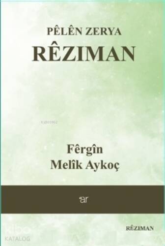 Pelen Zerya - Reziman - 1