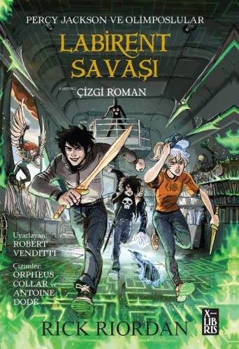 Percy Jackson ve Olimposlular Labirent Savaşı;Çizgi Roman - 1