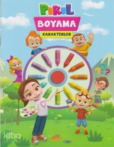 Pırıl Boyama Karakterler - 1