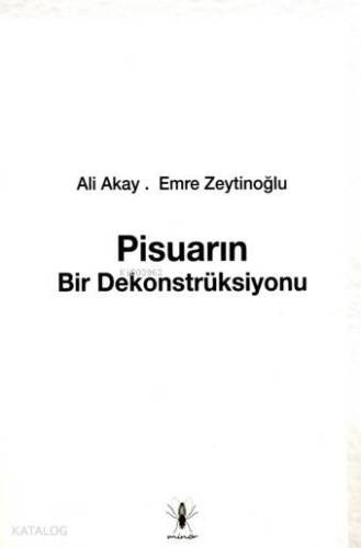 Pisuarın Bir Dekonstrüksiyonu - 1