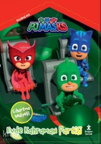 Pjmasks Boyama Evi Evde Kahraman Partisi - 1