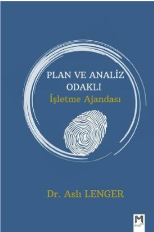 Plan Ve Analiz Odaklı İşletme Ajandası - 1