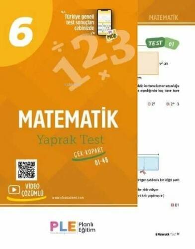 PLE - 6.Sınıf - Matematik - Yaprak Test (1-48) - 1