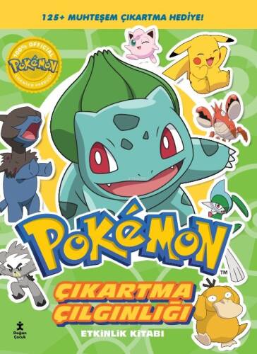 Pokémon - Bulbasaur Çıkartma Çılgınlığı Etkinlik Kitabı - 1