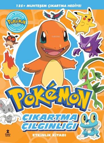 Pokémon - Charmander Çıkartma Çılgınlığı Etkinlik Kitabı - 1