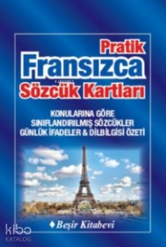 Pratik Fransızca Sözcük Kartları - 1