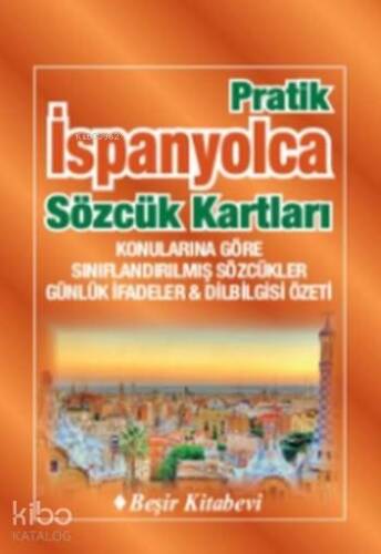 Pratik İspanyolca Sözcük Kartları - 1