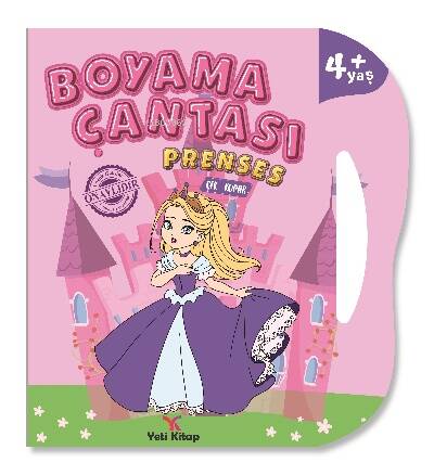 Prenses çantalı boyama kitabı - 1